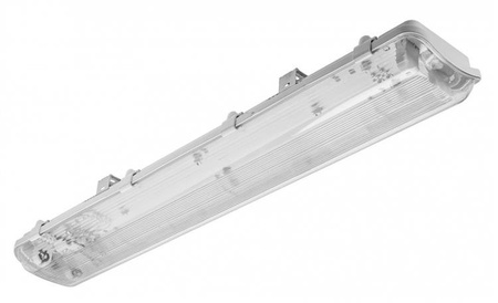 Hermetische LED Leuchte für LED Leuchtmittel T8 HAGEN G13 IP65 GTV LD-HAG218-30