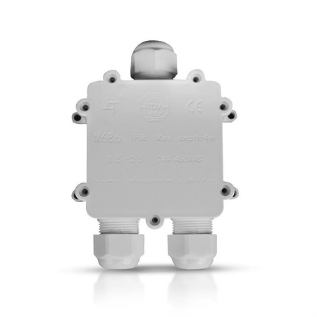 Klemmleiste weiß wasserdicht 8-12mm IP68 5981/VTAC