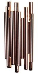 LED-Wandleuchte Organic Copper 8W 3000K 360lm dimmbare Röhre Kupfer W0153D Maxlight